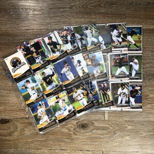 West Virginia Black Bears Baseball Cards 2016 2017 Pittsburgh Pirates Minor Team